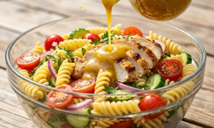 Honey Mustard Chicken Pasta Salad That Everyone Will Love