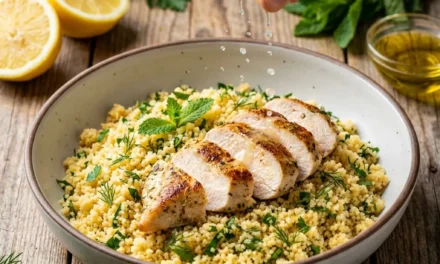 Lemon Herb Chicken Couscous: A Flavorful and Quick Meal