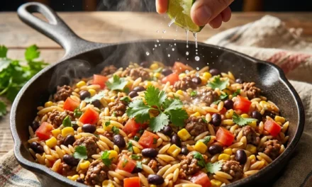 Mexican Beef Orzo: A Deliciously Easy Weeknight Meal
