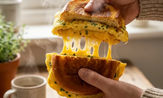 Omelette in a Bun: Your New Favorite Breakfast Sandwich