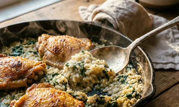 One Pot Spinach Chicken Rice: A Flavorful, Simple Meal