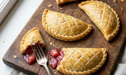 Rhubarb Empanadas: A Delightfully Sweet and Savory Snack