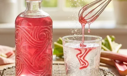 Rhubarb Syrup for Soda: A Refreshing Homemade Delight