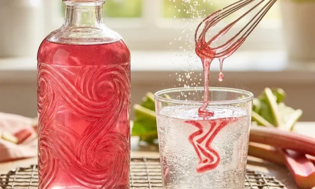 Rhubarb Syrup for Soda: A Refreshing Homemade Delight