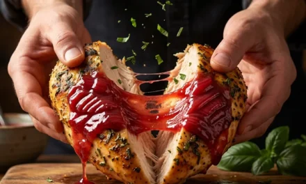 Savory Chicken with Rhubarb Sauce: A Flavorful and Easy Recipe