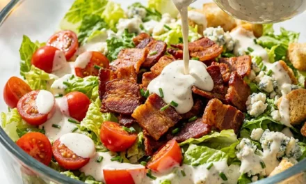 BLT Ranch Salad: A Fresh and Flavorful Twist on Tradition