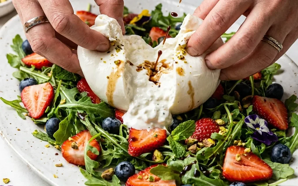 Berry Burrata Salad: A Fresh and Flavorful Delight