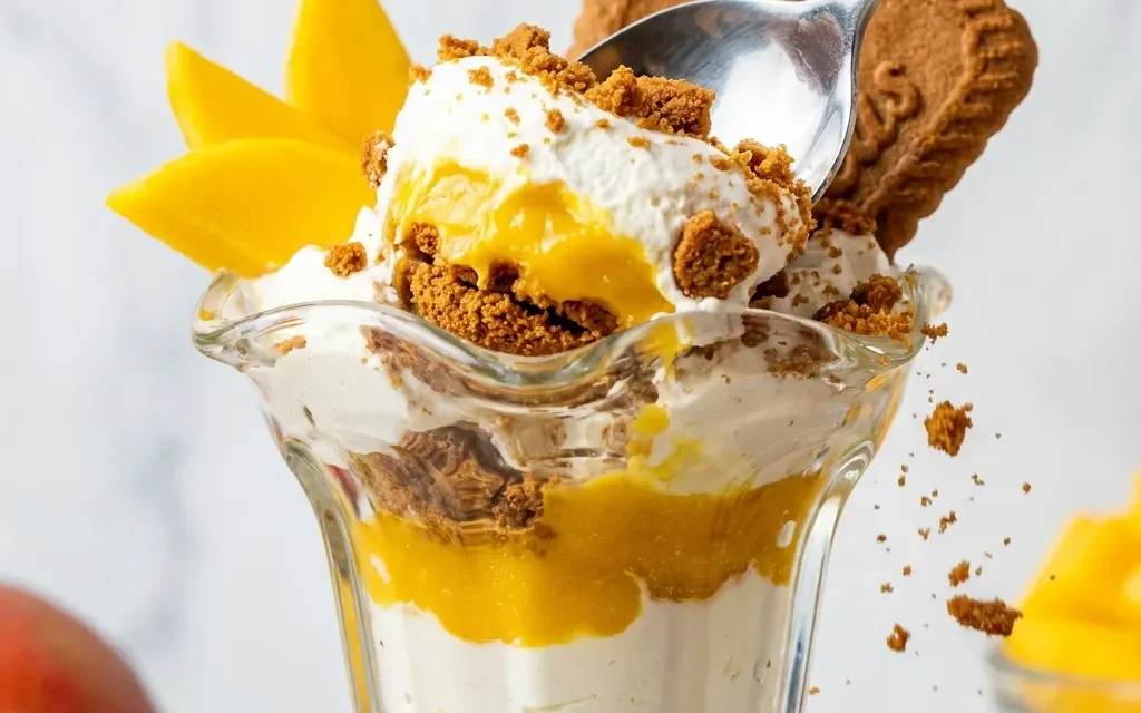 Biscoff Mango Float: A Creamy Tropical Treat to Savor