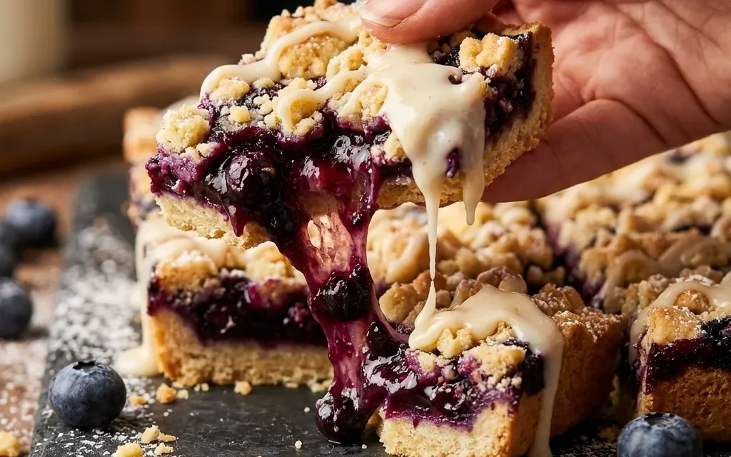 Blueberry Crumble Bars for a Sweet and Satisfying Snack