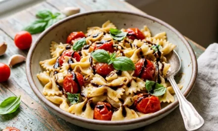 Bruschetta Pasta: A Fresh and Flavorful Summer Dish