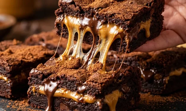 Indulge in Decadent Cookie Butter Brownies Today!