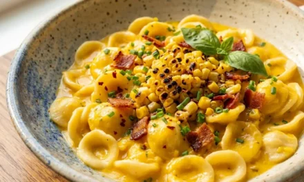 Creamy Corn Pasta: A Deliciously Rich and Satisfying Meal