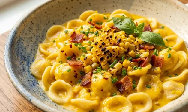 Creamy Corn Pasta: A Deliciously Rich and Satisfying Meal