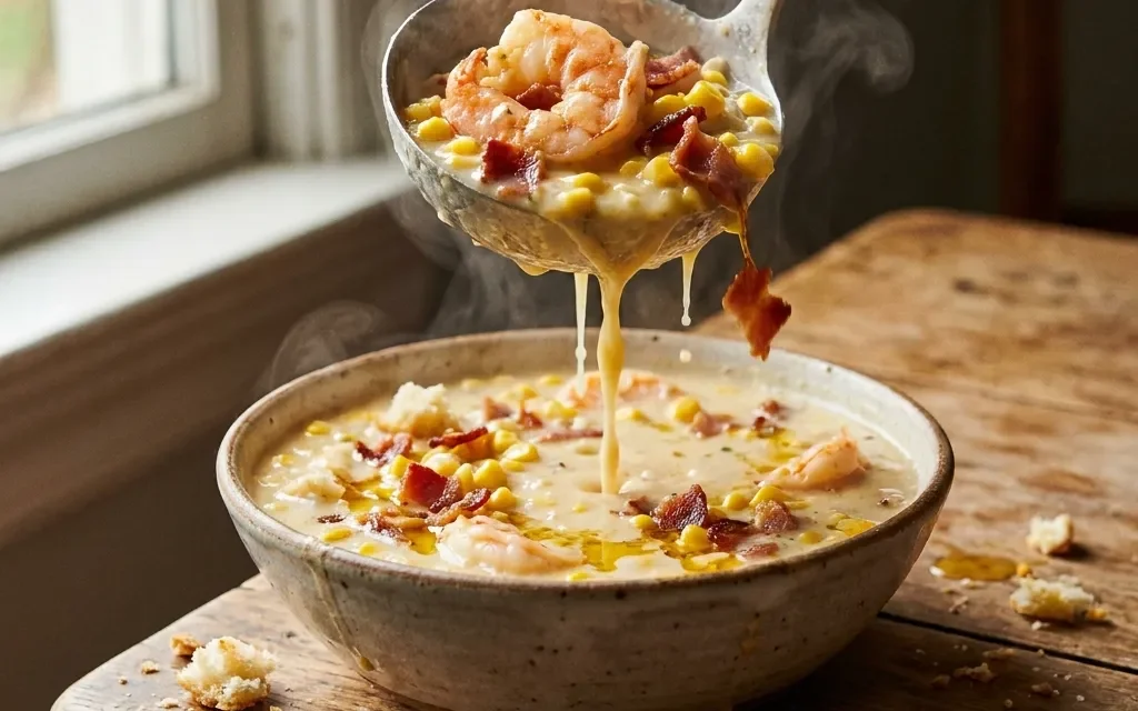 Creamy Shrimp Corn Chowder: A Comforting 30-Minute Meal
