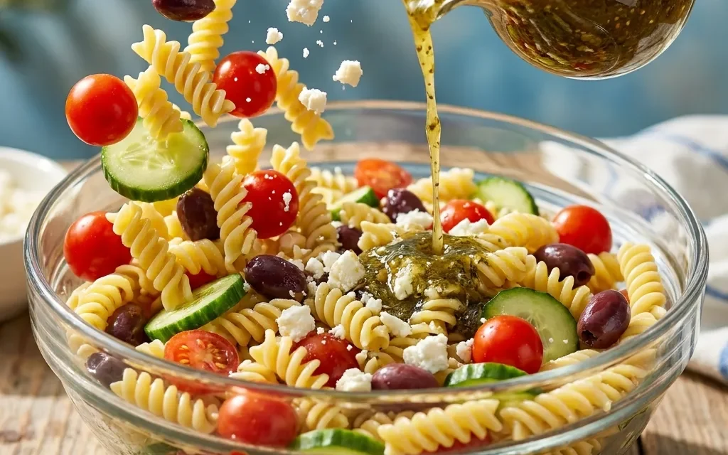 Greek Pasta Salad: A Refreshing and Easy Summer Delight