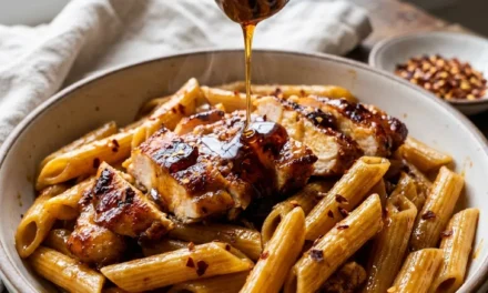 Hot Honey Chicken Pasta: A Sweet and Spicy Dinner Delight