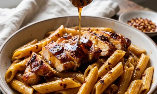 Hot Honey Chicken Pasta: A Sweet and Spicy Dinner Delight