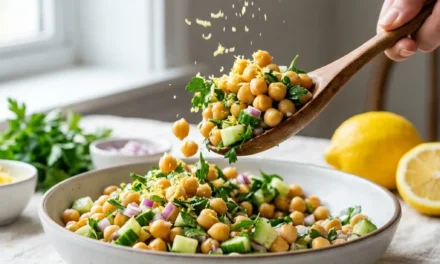 Lemon Chickpea Salad: A Refreshing and Healthy Delight