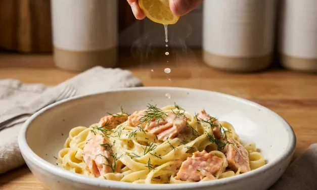 Lemon Dill Salmon Pasta: A Flavorful and Fresh Dinner Option