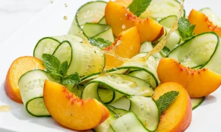 Peach Cucumber Salad: A Refreshing Summer Treat