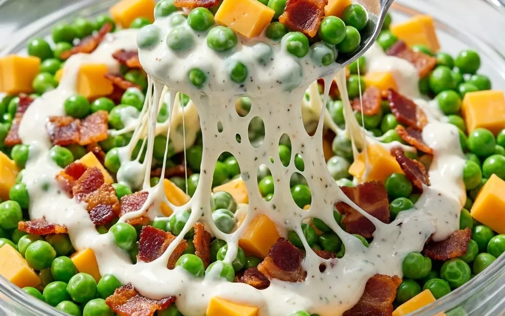 Ranch Bacon Pea Salad: A Quick and Delicious Side Dish