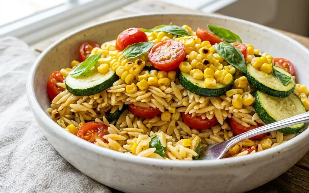 Summer Veggie Orzo: A Fresh and Flavorful Summer Dish