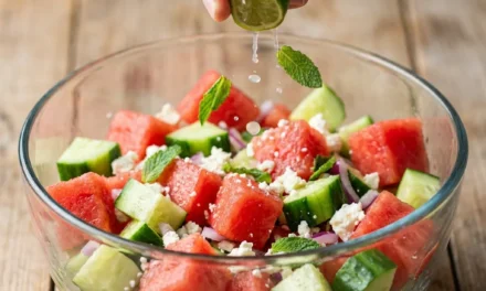 Watermelon Cucumber Feta Salad: A Refreshing Summer Treat