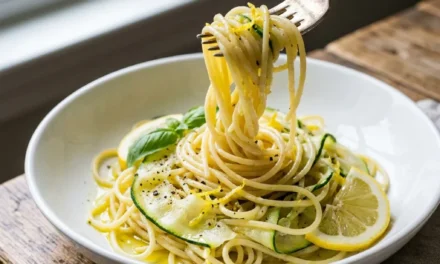 Zucchini Lemon Pasta: A Bright and Flavorful Weeknight Dish