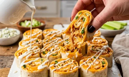 Buffalo Chicken Pinwheels: A Quick and Flavorful Party Snack