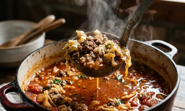 Cabbage Roll Soup: A Warm and Hearty Family Favorite