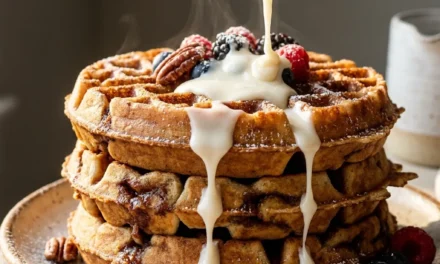 Cinnamon Roll Waffles: A Delicious Twist on Breakfast Classics