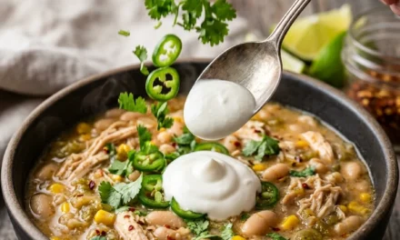 Crockpot White Chicken Chili: A Comforting, Flavorful Delight