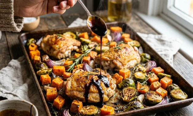 Fall Sheet Pan Chicken Dinner: A Cozy, One-Pan Meal for Autumn