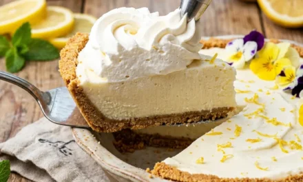 Frozen Lemonade Pie: A Refreshing No-Bake Dessert Delight