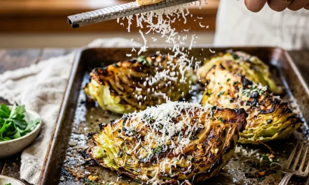 Garlic Parmesan Cabbage Wedges: A Delicious and Easy Recipe